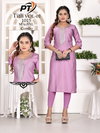 Titli Vol 1 By Pt Rayon Viscose Dobby Surat Kurti Wholesale Market
